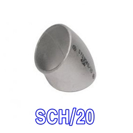 스텐 용접엘보45도(KS) SCH/20(12195) - 명인코리아