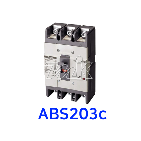 LS산전 배선용차단기-NFB ABS-203c (18100) - 명인코리아