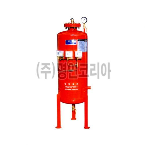 소방용 압력탱크(신영)-100L-10K(11969) - 명인코리아