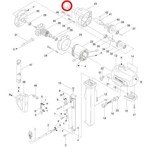 [계양부품] 메탈 (53108) - 명인코리아
