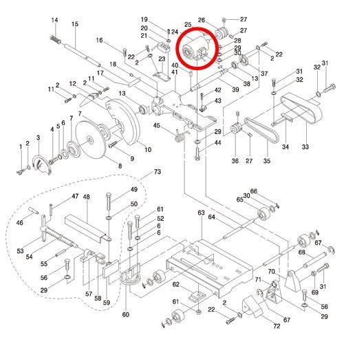 [계양부품] 모터(5HP) (53265) - 명인코리아